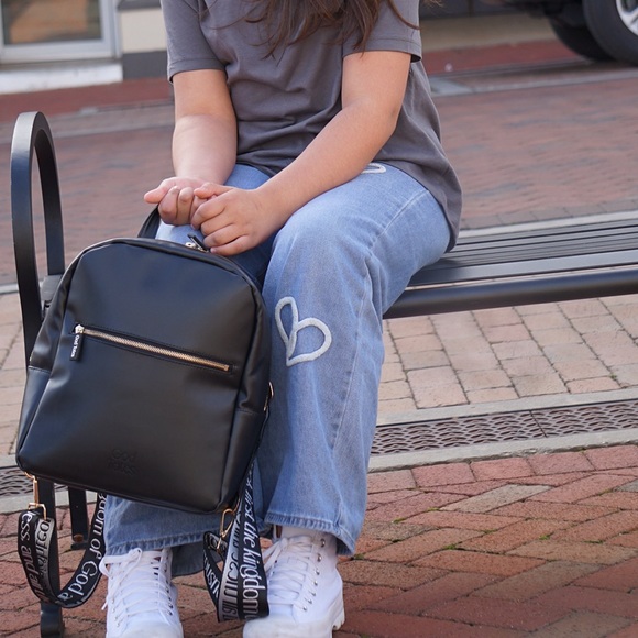 Matthew 6:33 Backpack by God Totes - Picture 7 of 15